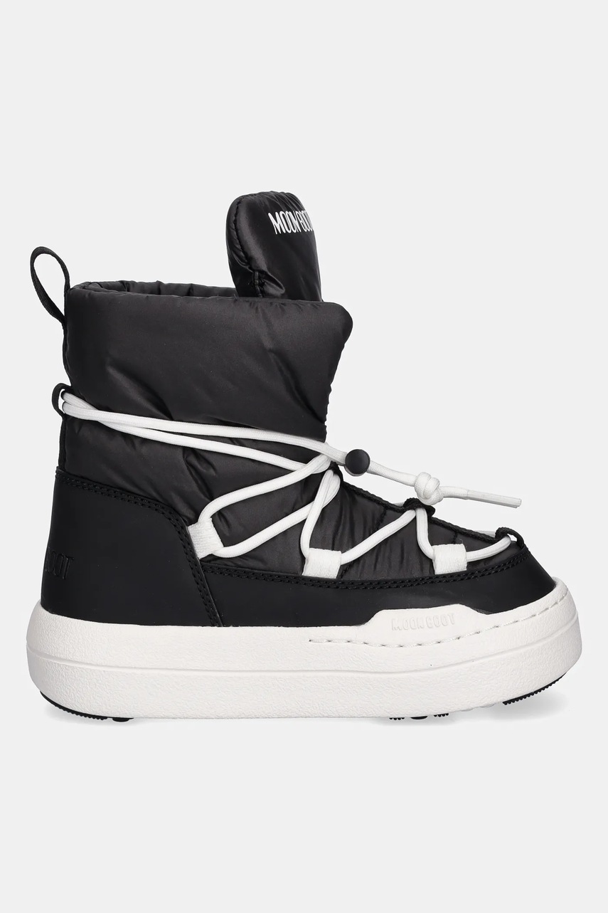 Детские сапоги Moon Boot MB JR PARK LACE MID цвет чёрный 80D3440070