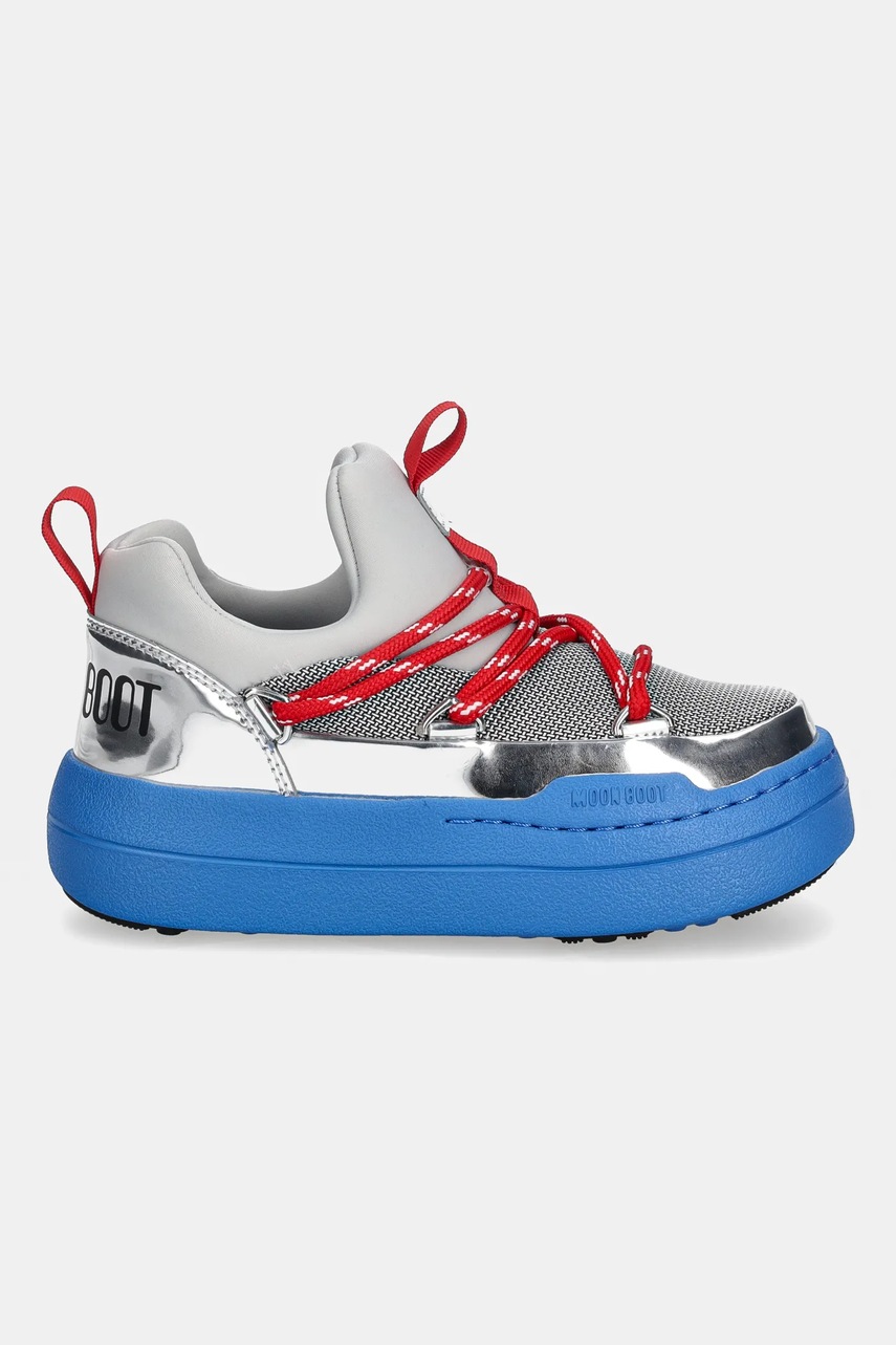 Детские сапоги Moon Boot MB JR PARK LOW LACE SPACE RACE 80D3440120