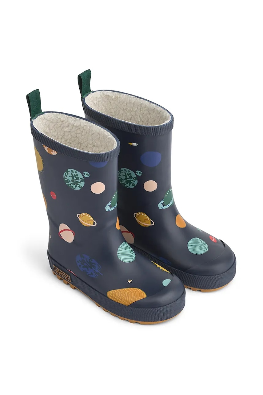 Liewood cizme copii Mason Thermo Rainboot culoarea bleumarin, LW13043