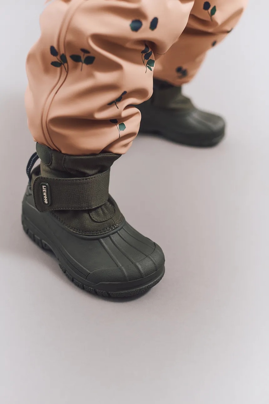 Liewood cizme de iarnă copii Becca Winter Boot culoarea verde, LW20304