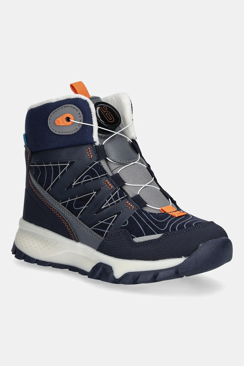 Biomecanics cizme de iarnă pentru copii culoarea bleumarin, 251256