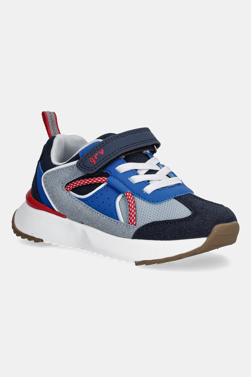 Garvalin sneakers pentru copii culoarea gri, 251812