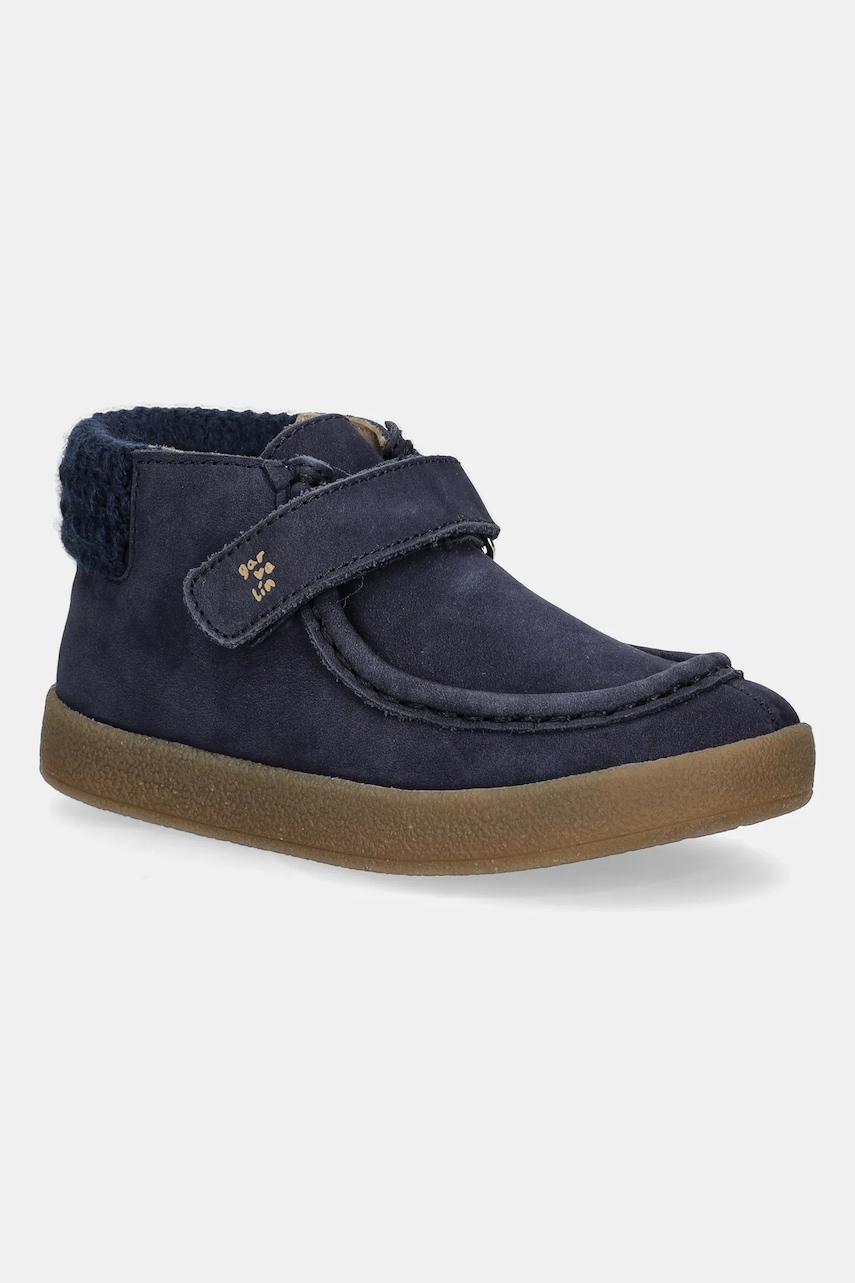Garvalin pantofi copii culoarea bleumarin, 251327