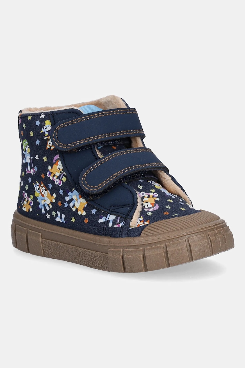 Garvalin pantofi copii culoarea bleumarin, 251858