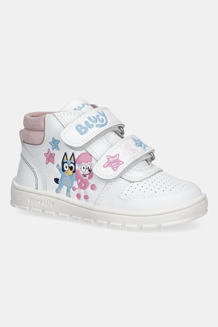 Garvalin sneakers pentru copii culoarea alb, 251865