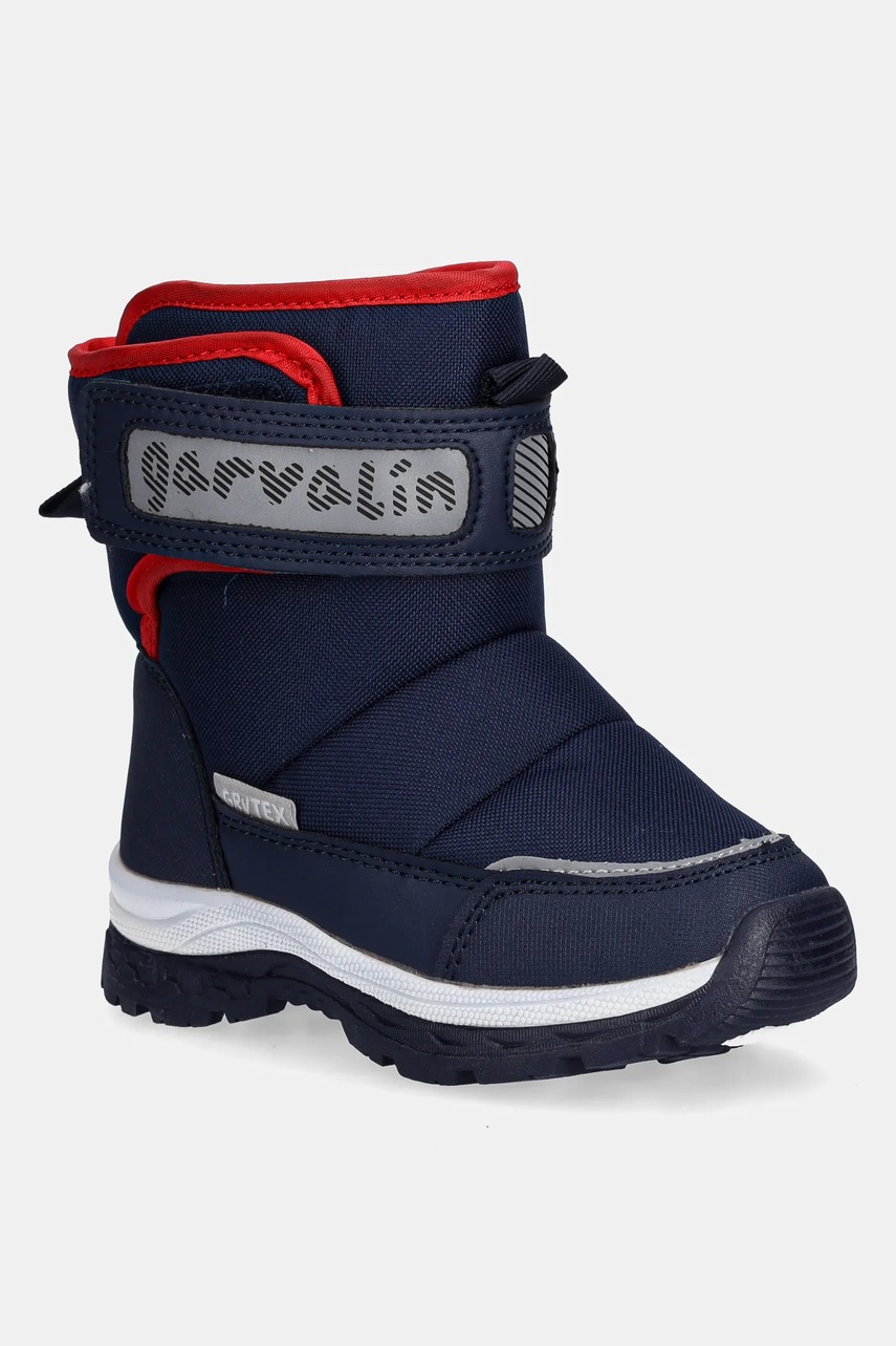 Garvalin cizme de iarnă copii culoarea bleumarin, 251845