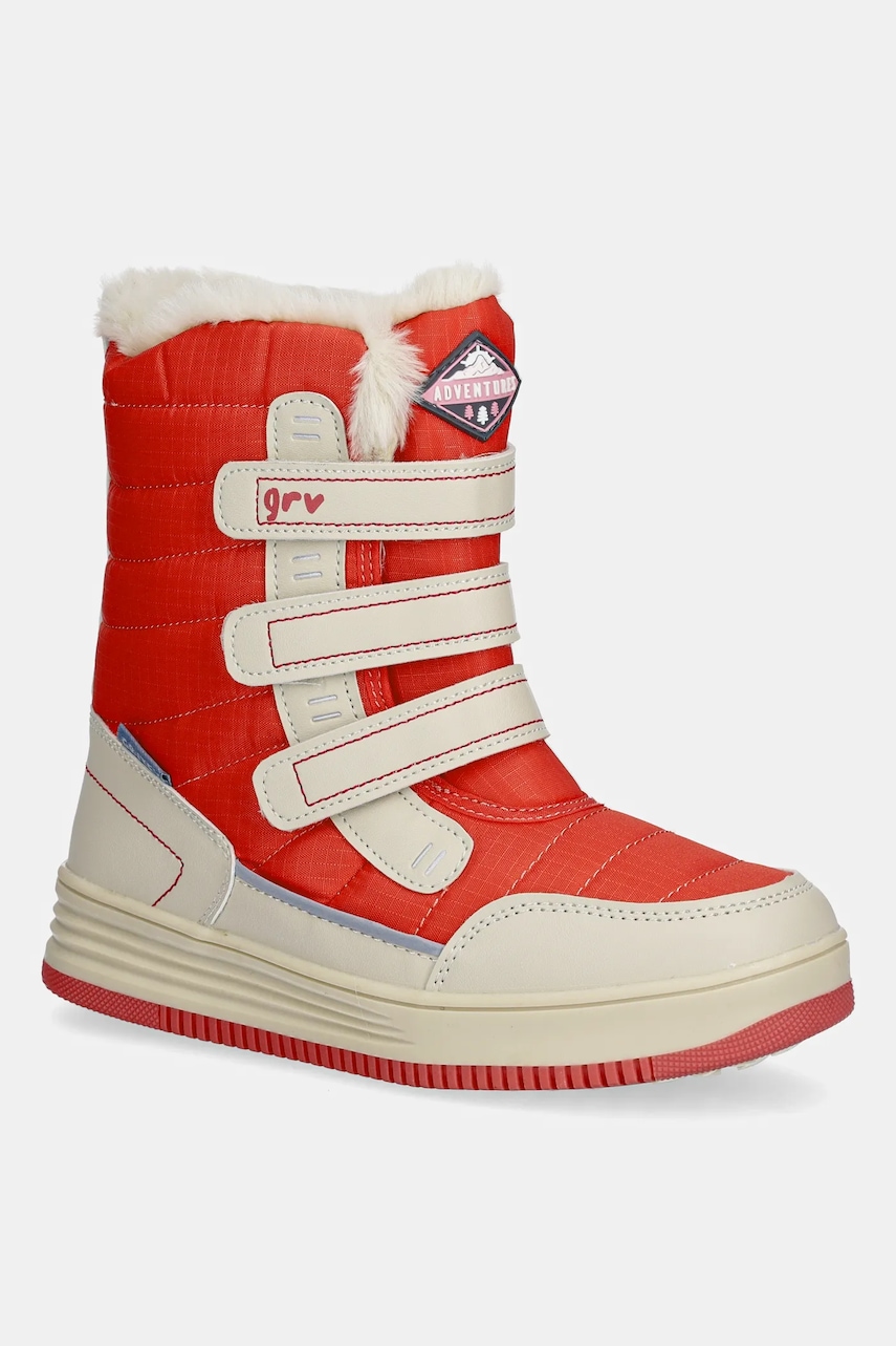 Garvalin cizme de iarnă copii culoarea roșu, 251847