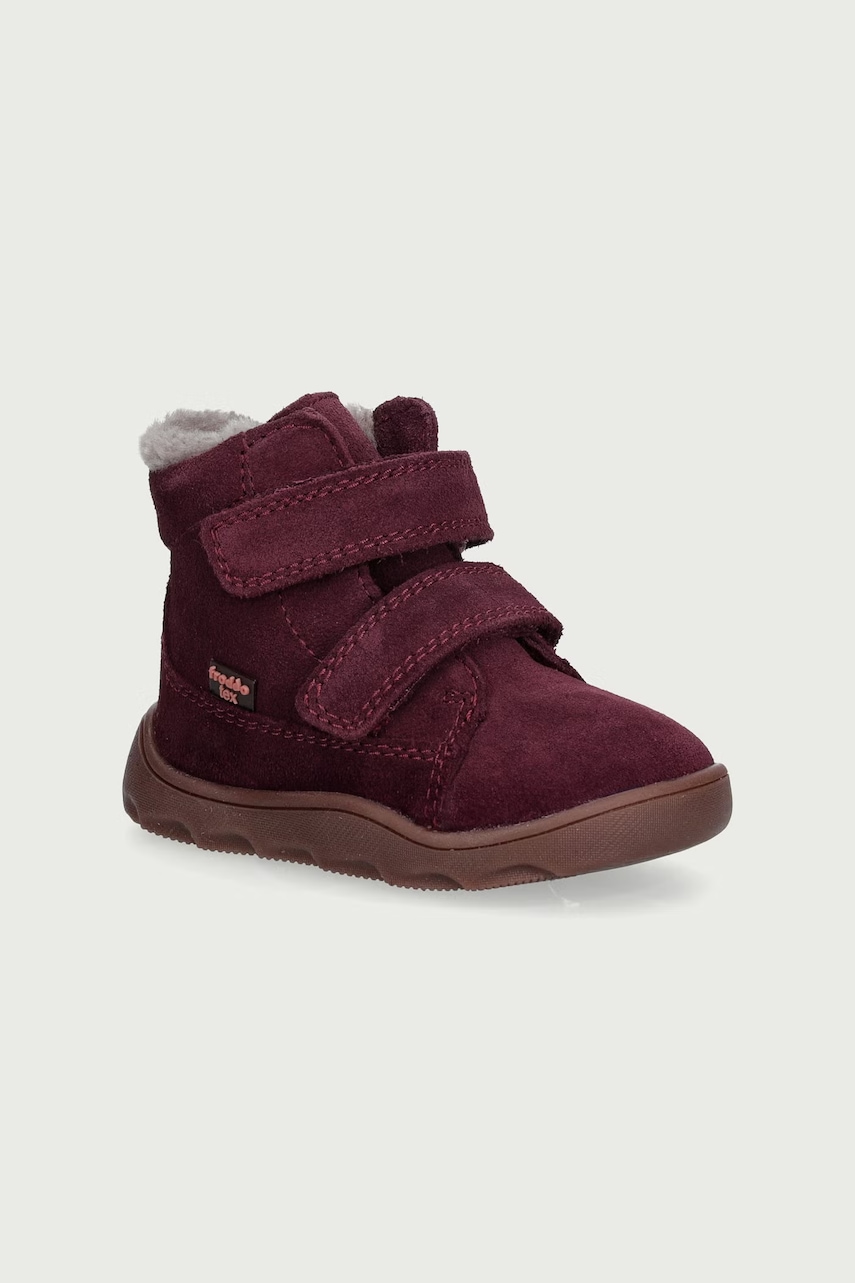 Froddo  topánky zimné detské semišové ZERU TEX FURRY BAREFOOT