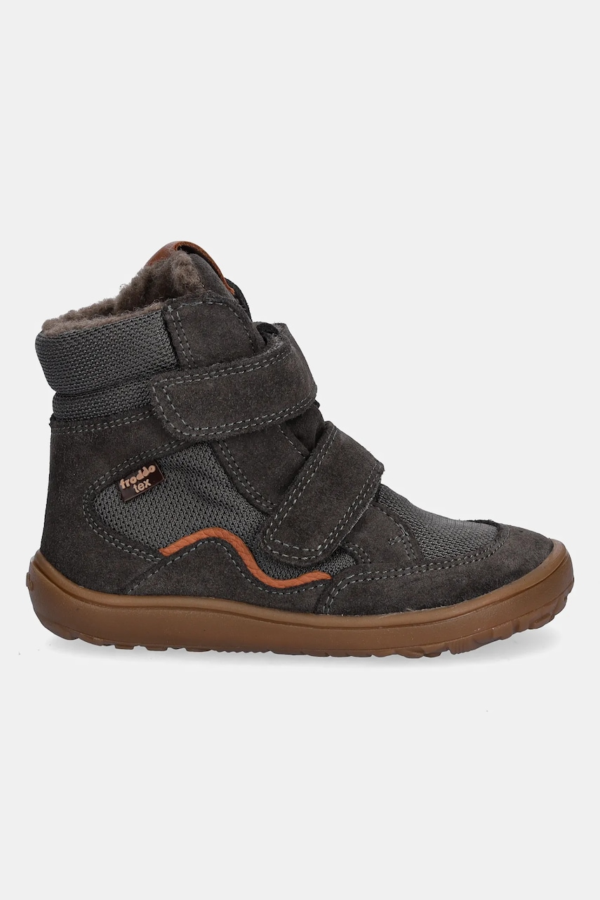 Детские зимние сапоги Froddo BAREFOOT TEX WINTER цвет серый G3160247 Детские зимние сапоги Froddo BAREFOOT TEX WINTER цвет серый G3160247