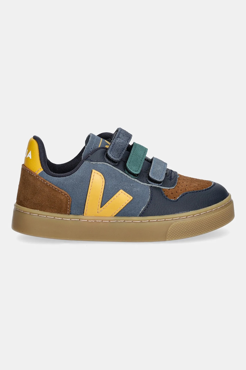 Детские кожаные кроссовки Veja Small V-10 CV0320986 Детские кожаные кроссовки Veja Small V-10 CV0320986