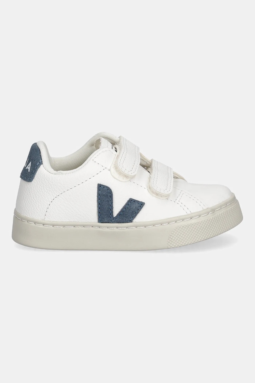 Детские кожаные кеды Veja Small Esplar цвет белый SV0520643 Детские кожаные кеды Veja Small Esplar цвет белый SV0520643