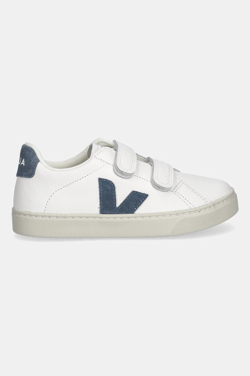Детские кожаные кеды Veja Small Esplar цвет белый SV0520643 Детские кожаные кеды Veja Small Esplar цвет белый SV0520643