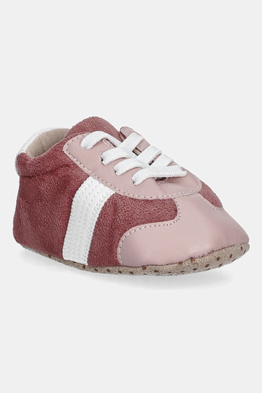 Levně Dětské boty United Colors of Benetton oranžová barva, 8SA3AD00H