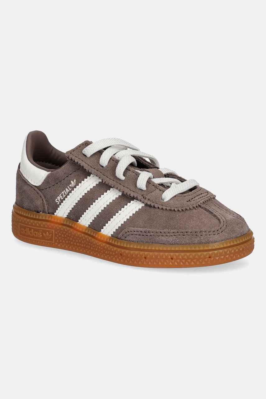 adidas Originals sneakers pentru copii HANDBALL SPEZIAL CF EL culoarea maro, KI3944