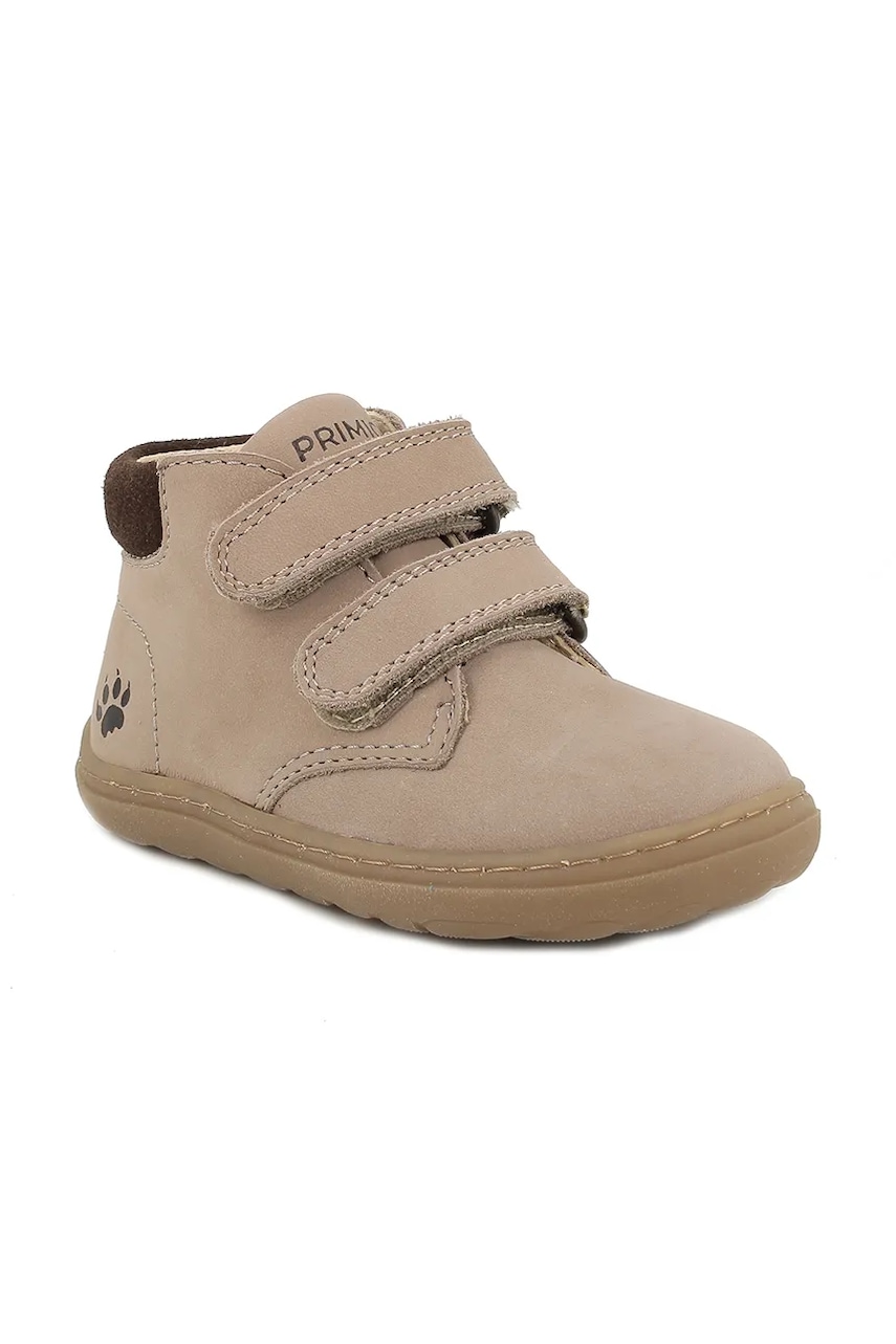 Primigi pantofi de piele culoarea bej, PWN 89120
