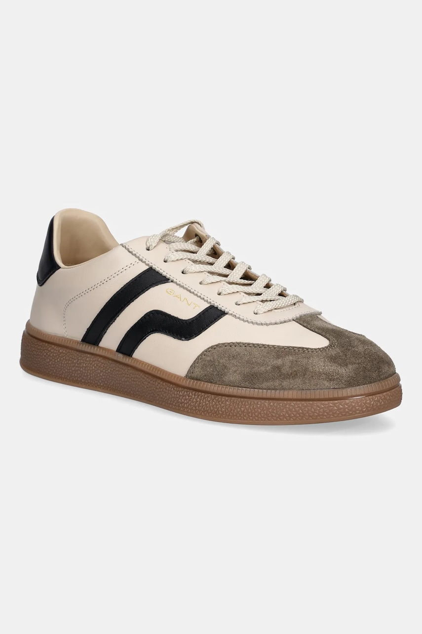 Gant sneakers din piele Cuzmo culoarea bej, 31631012