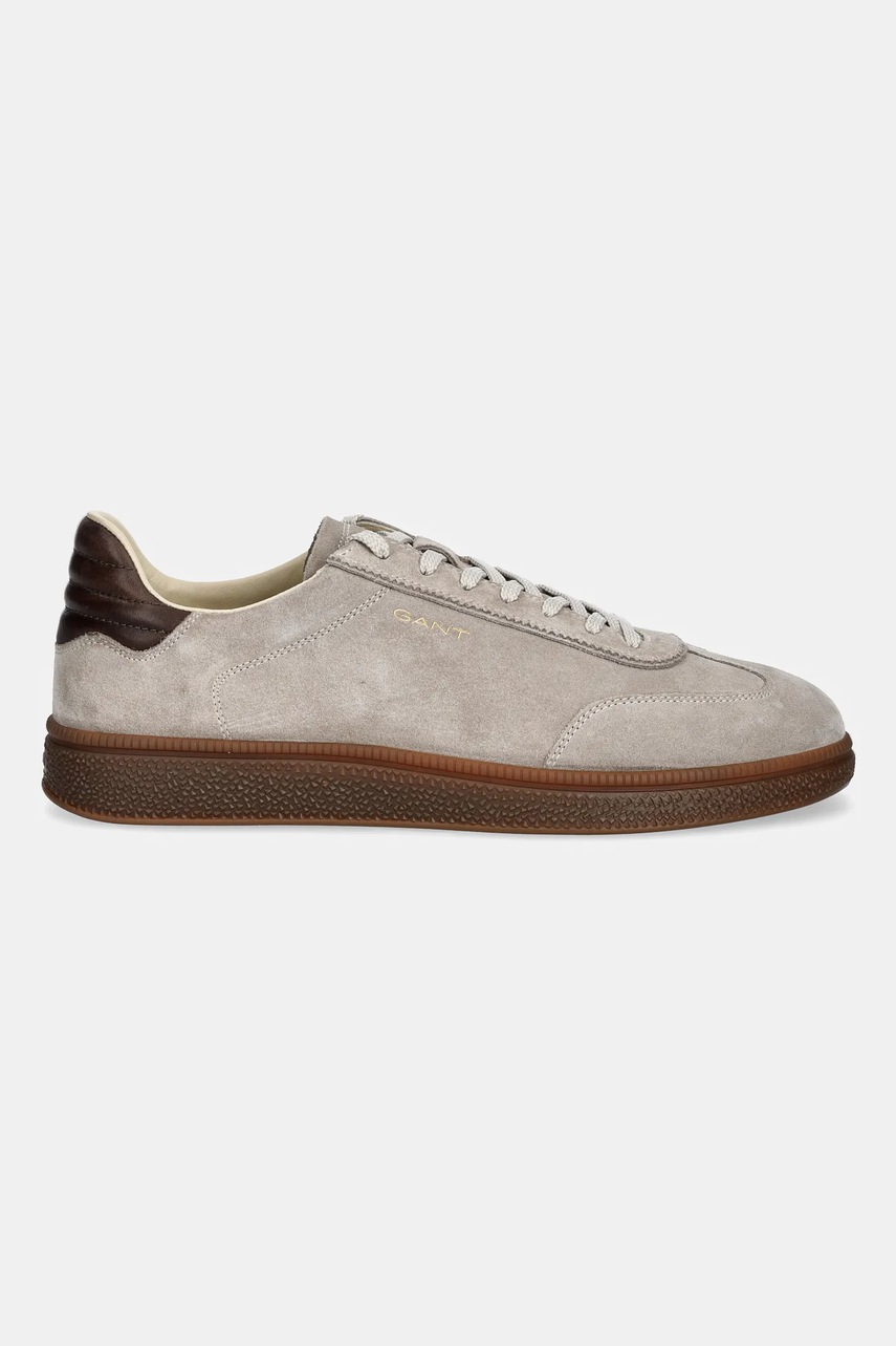 Замшевые кроссовки Gant Cuzmo цвет бежевый 31633008