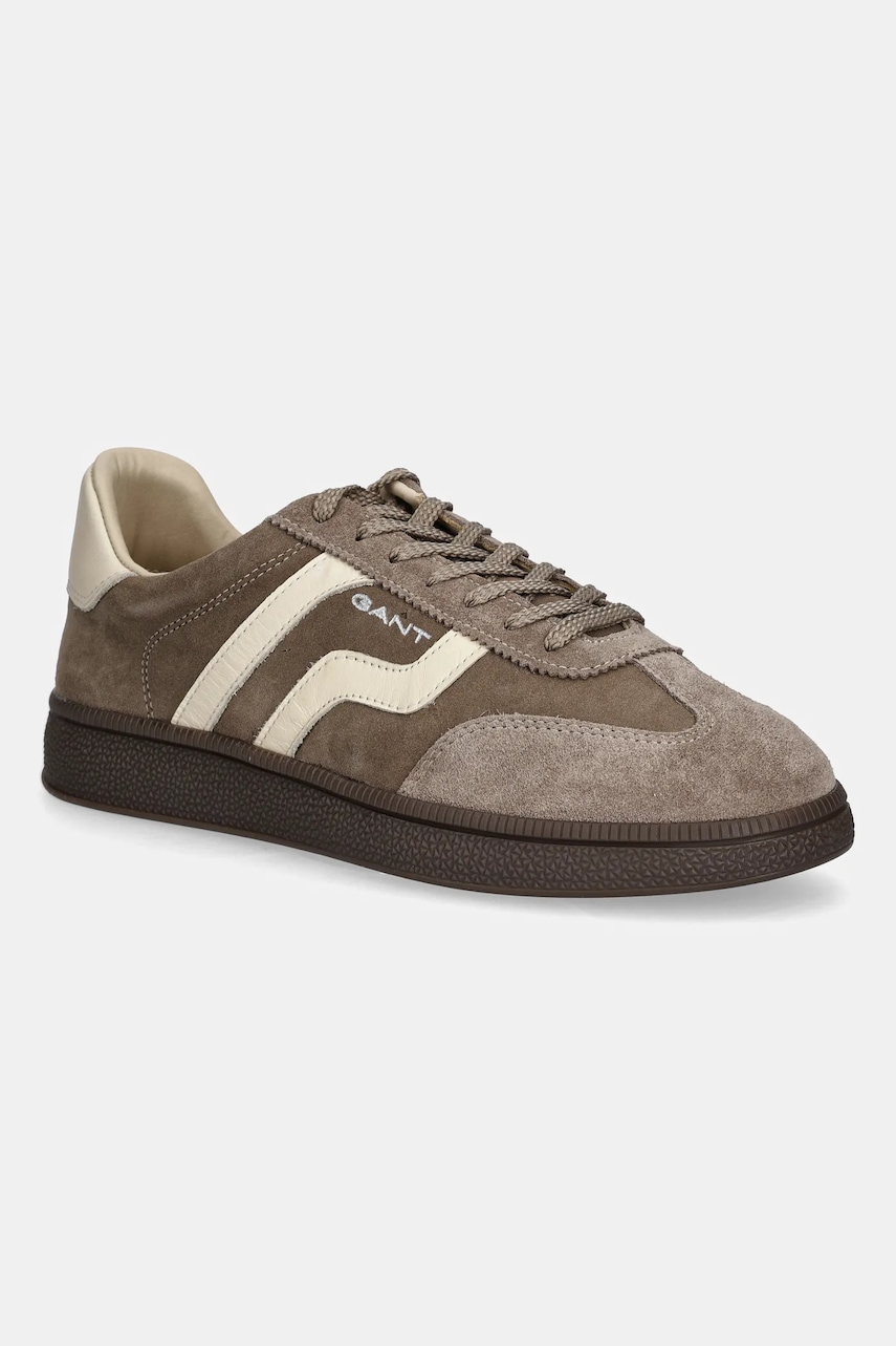 Gant sneakers din piele întoarsă Cuzmo culoarea bej, 31633011