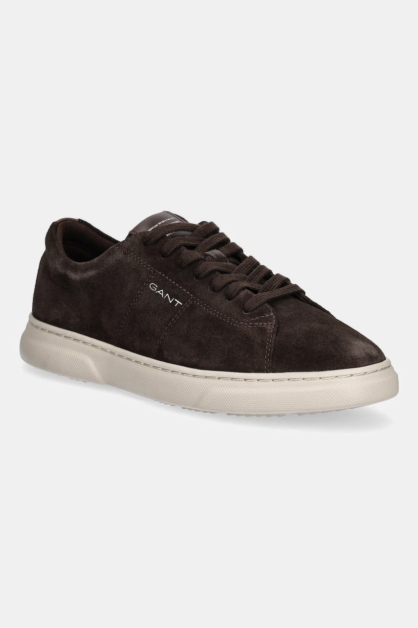 Gant sneakers din piele întoarsă Joree culoarea maro, 31633016