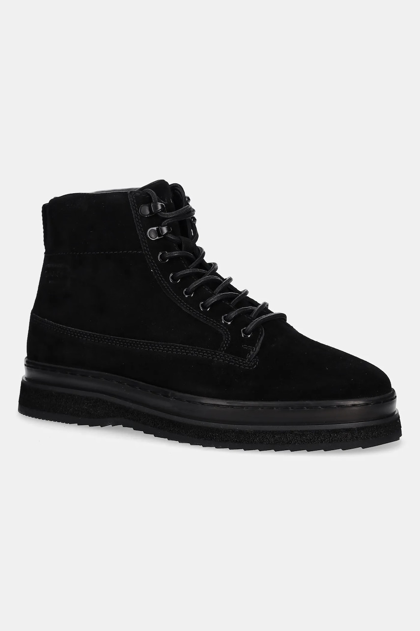 Gant pantofi de piele întoarsă Blistown culoarea negru, 31643136