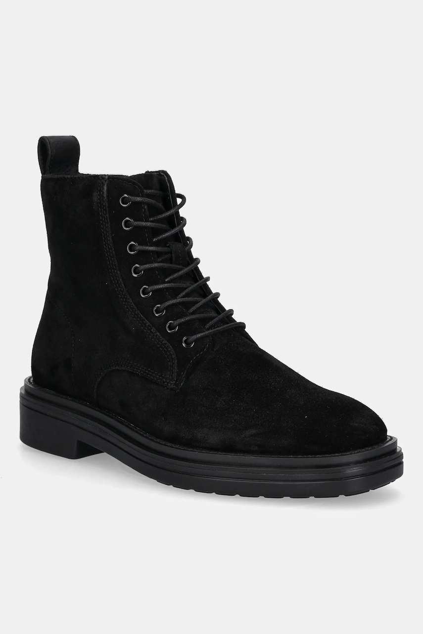 Gant pantofi de piele întoarsă Boggar culoarea negru, 31643135 Gant pantofi de piele întoarsă Boggar culoarea negru, 31643135