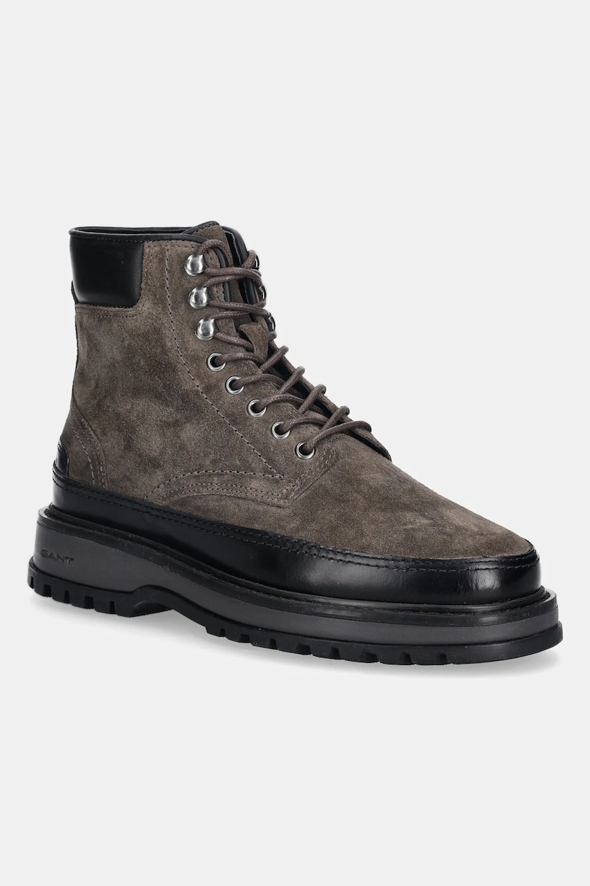 Gant bocanci de piele Clafton culoarea maro, 31643132