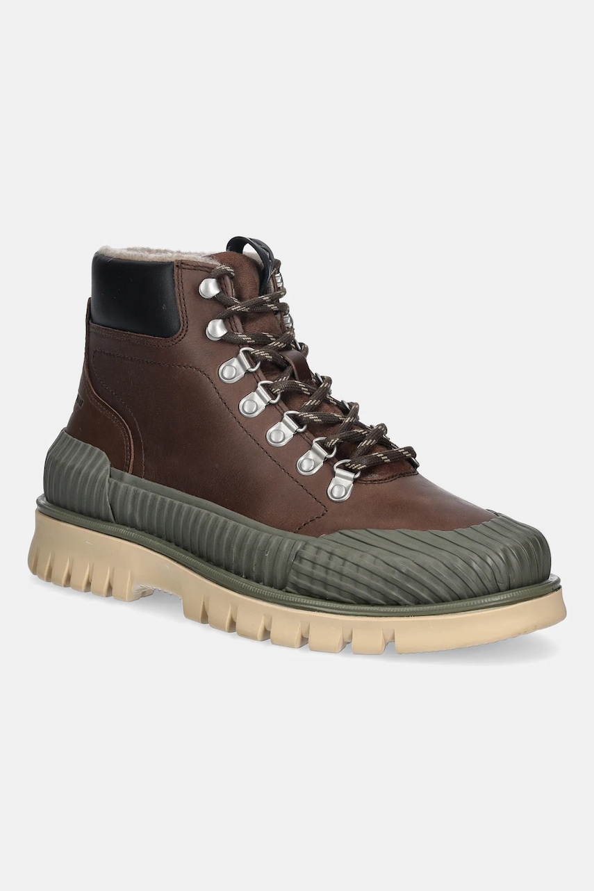 Gant bocanci de piele Nebrada culoarea maro, 31641108