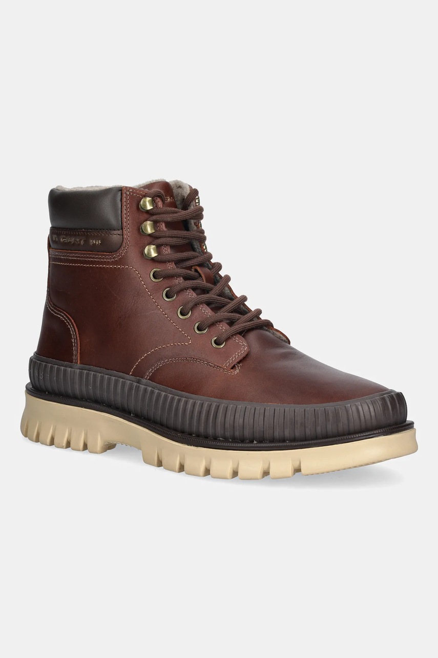 Gant bocanci de piele Nebrada culoarea maro, 31641109