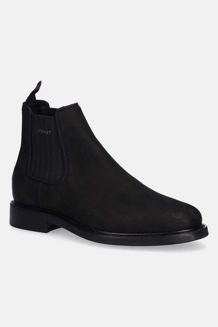 Gant cizme chelsea din nubuc St Fairkon culoarea negru, 31654088