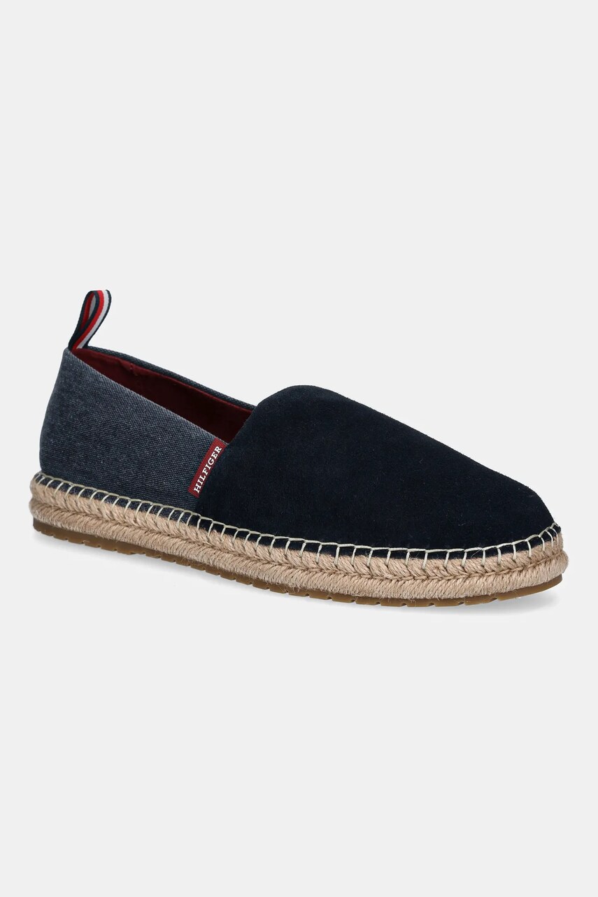 Levně Espadrilky Tommy Hilfiger TH FLEX MIX ESPADRILLE tmavomodrá barva, FM0FM05497