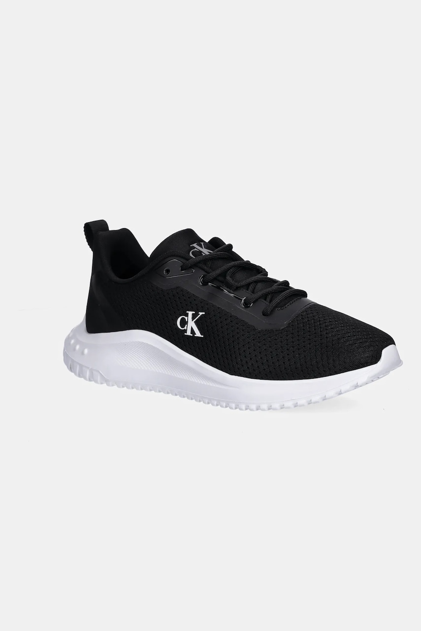 Levně Tenisky Calvin Klein Jeans EVA RUNNER MIX MESH pánské, bílá barva, YM0YM01285