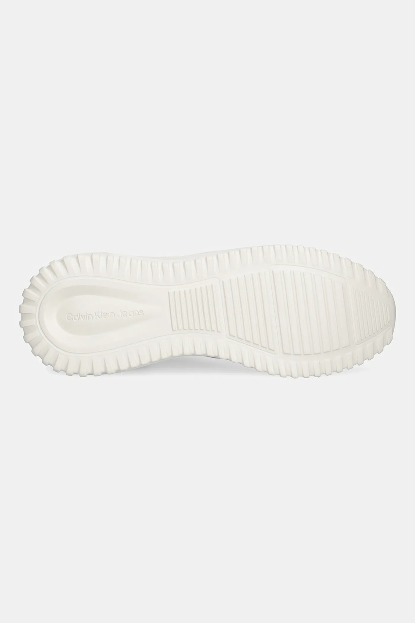 Αθλητικά Calvin Klein Jeans EVA RUNNER TECH KNIT χρώμα: γκρι, YM0YM01293 φωτογραφία