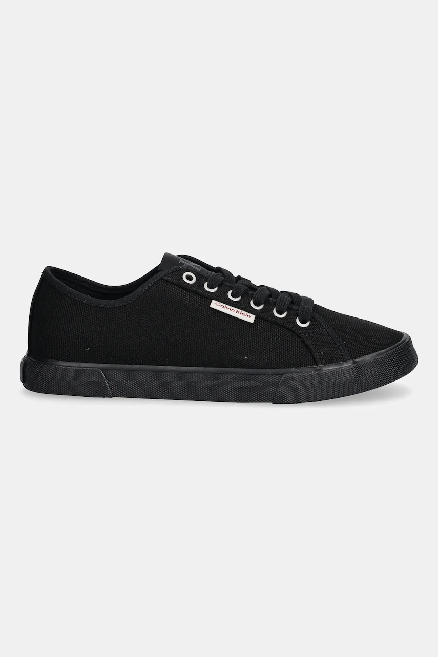 Кеды Calvin Klein Jeans ESS VULC LOW MG CV цвет чёрный YM0YM01301 Кеды Calvin Klein Jeans ESS VULC LOW MG CV цвет чёрный YM0YM01301