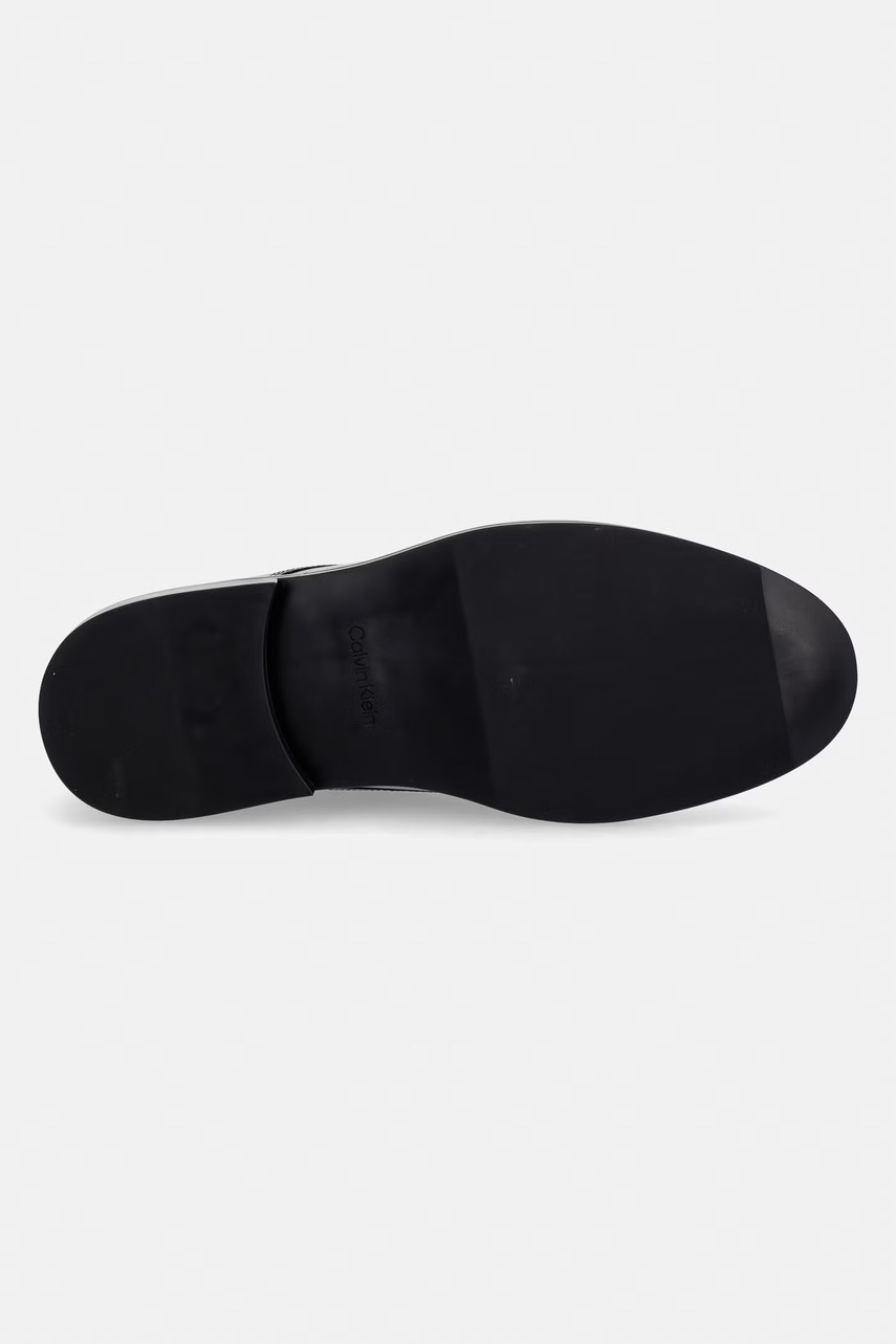 Calvin Klein polobotky pánské kožené ESS RUBBER DERBY LTH (obrázek 5)