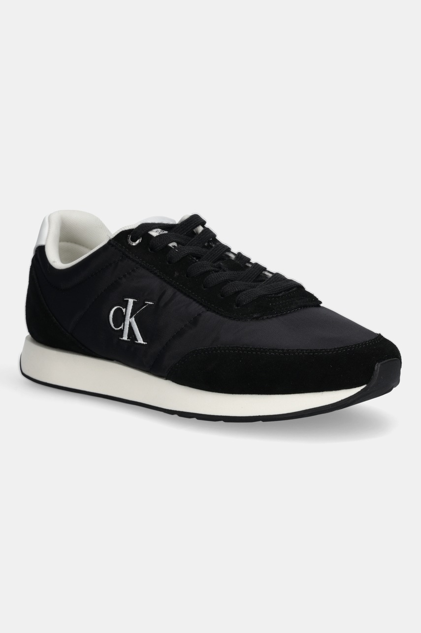 Levně Tenisky Calvin Klein RETRO RUNNER ESS MIX MAT černá barva, YM0YM01361