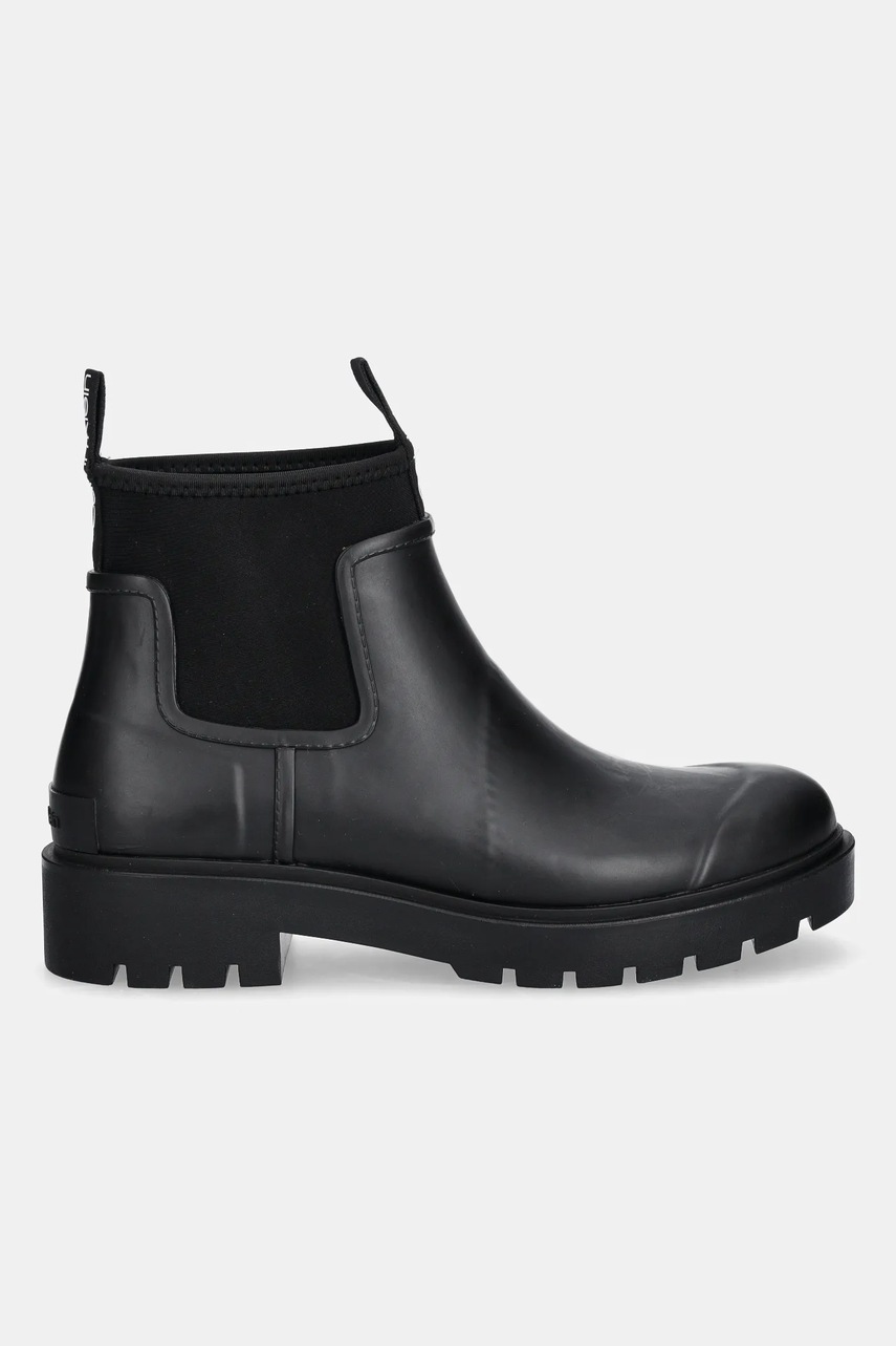 Ботинки Calvin Klein COMBAT RAIN BOOT цвет чёрный YM0YM01376