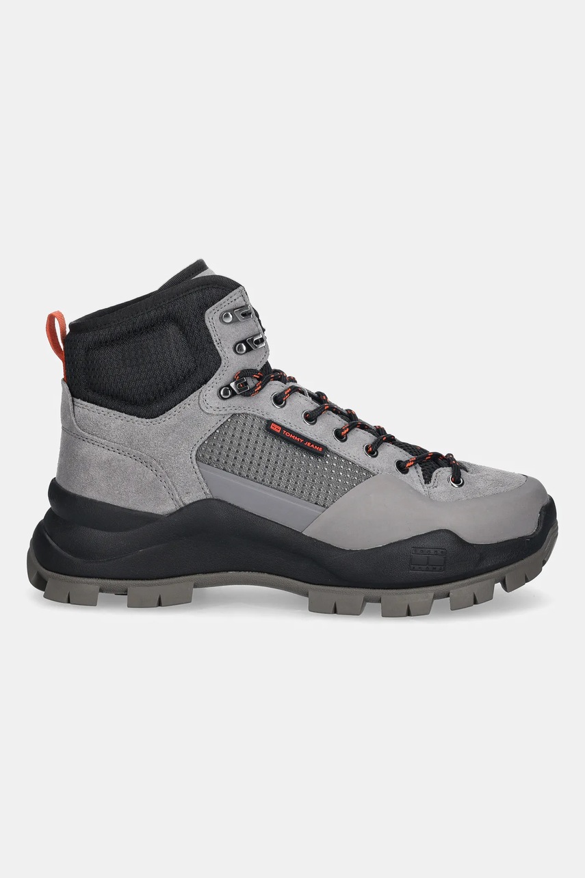 Ботинки Tommy Jeans TJM HYBRID BOOT цвет серый EM0EM01633 Ботинки Tommy Jeans TJM HYBRID BOOT цвет серый EM0EM01633