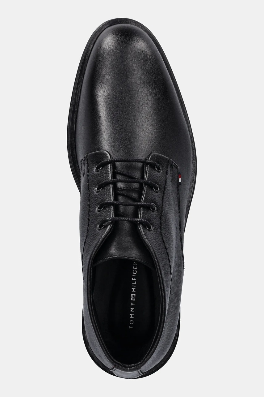 Kožené boty Tommy Hilfiger CORPORATE HILFIGER LTH BOOT (obrázek 4)