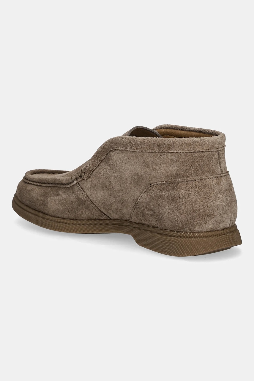 Semišové boty BOSS Sienne