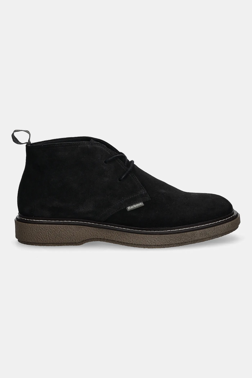 Замшевые кроссовки Barbour Blaine цвет чёрный MFO0820BK12 Замшевые кроссовки Barbour Blaine цвет чёрный MFO0820BK12