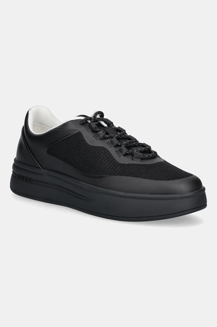 Levně Tenisky Guess WINNO 4 pánské, černá barva, FMTWI4 FAB12