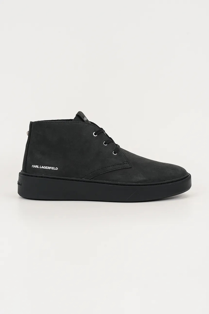 Karl Lagerfeld pantof FLINT II 3 culoarea negru, KL53333