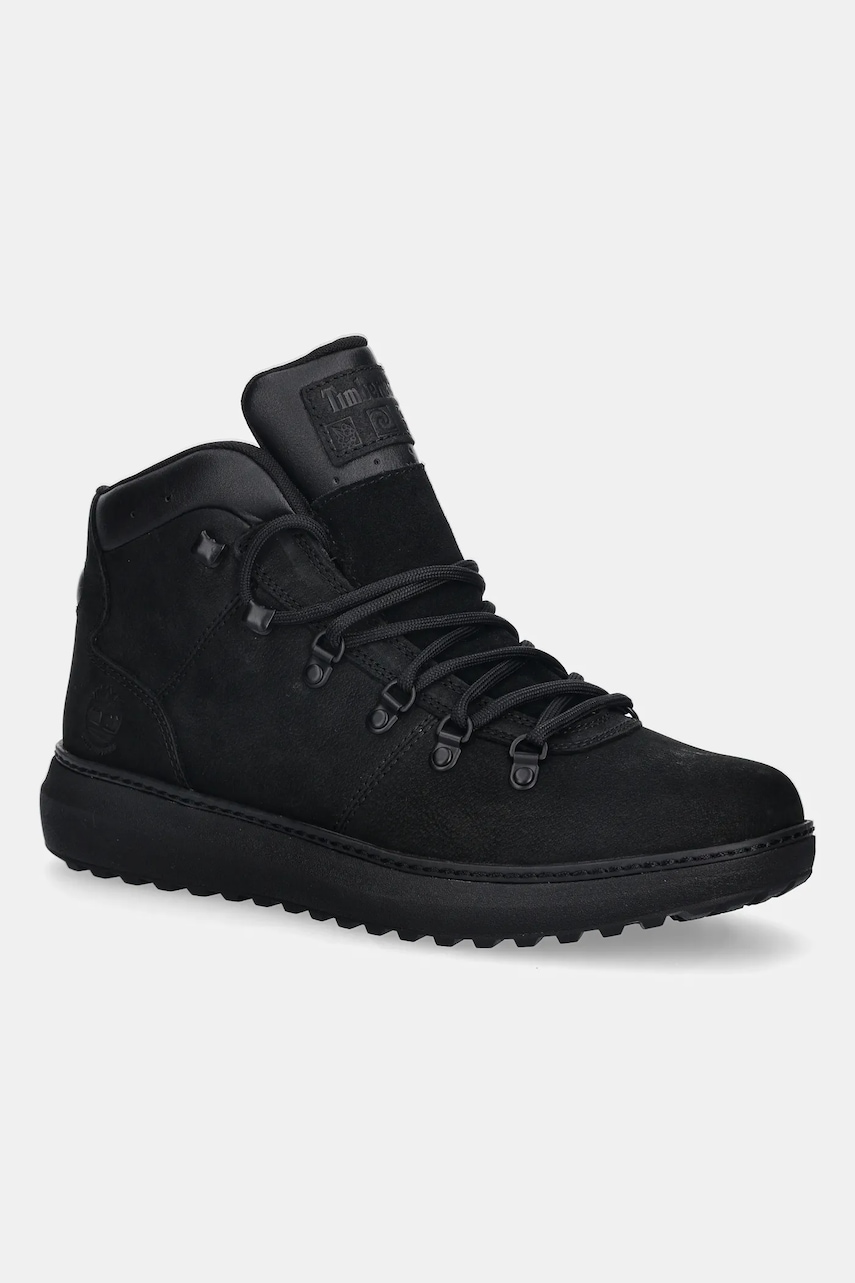 Timberland trapey nubuc Hudson Road Mid Lc Waterproof culoarea negru, TB0A69RDW051