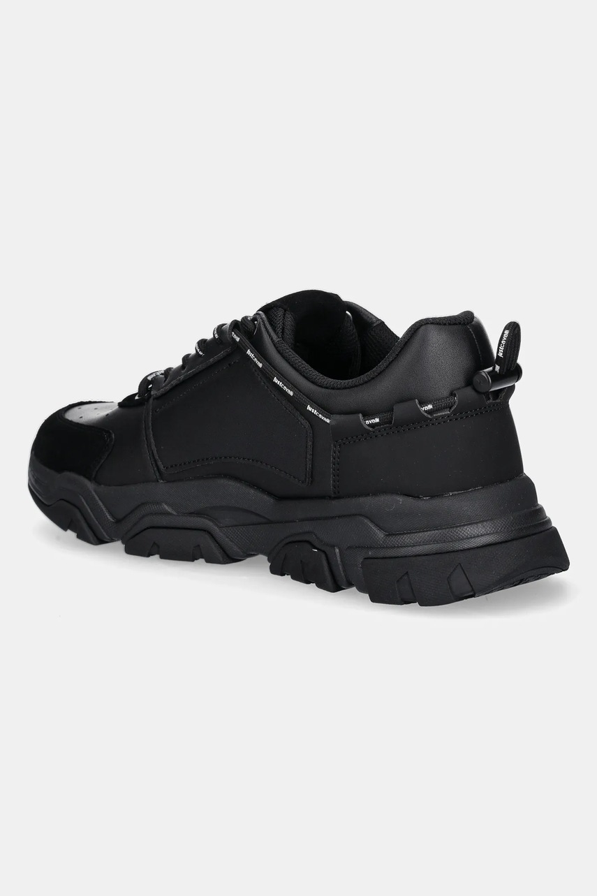 Αθλητικά Just Cavalli χρώμα: μαύρο, 79QA3SH1ZPB52899 φωτογραφία