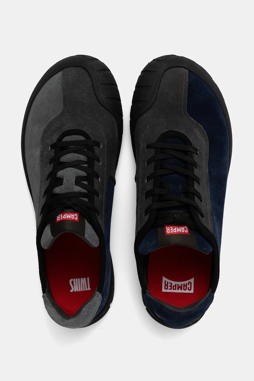 Camper sneakers din piele întoarsă TWS culoarea bleumarin, K101054-002
