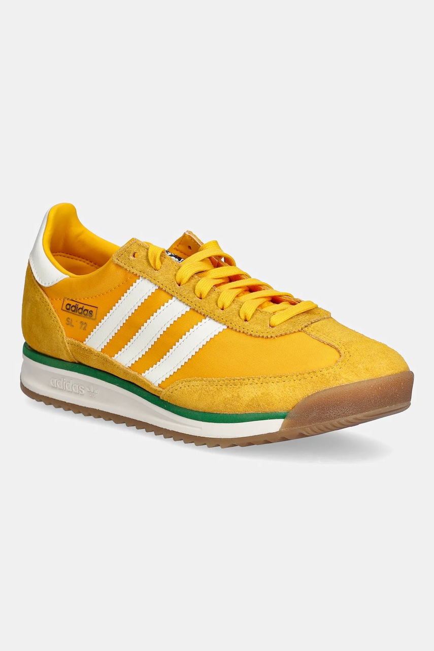 Levně Tenisky adidas Originals Sl 72 Rs pánské, žlutá barva, JR8788