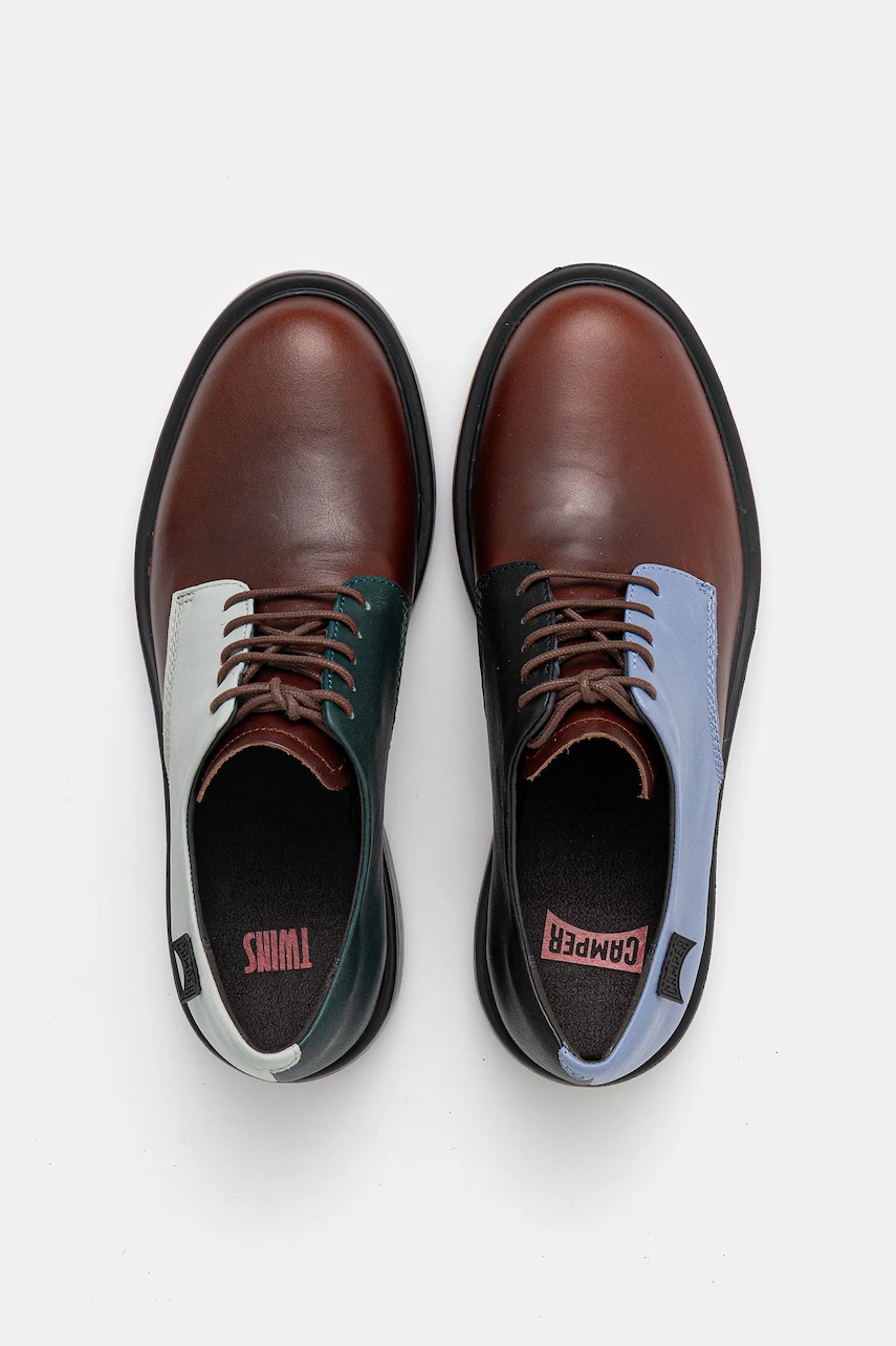 Camper pantofi de piele Dean culoarea negru, K100979-015