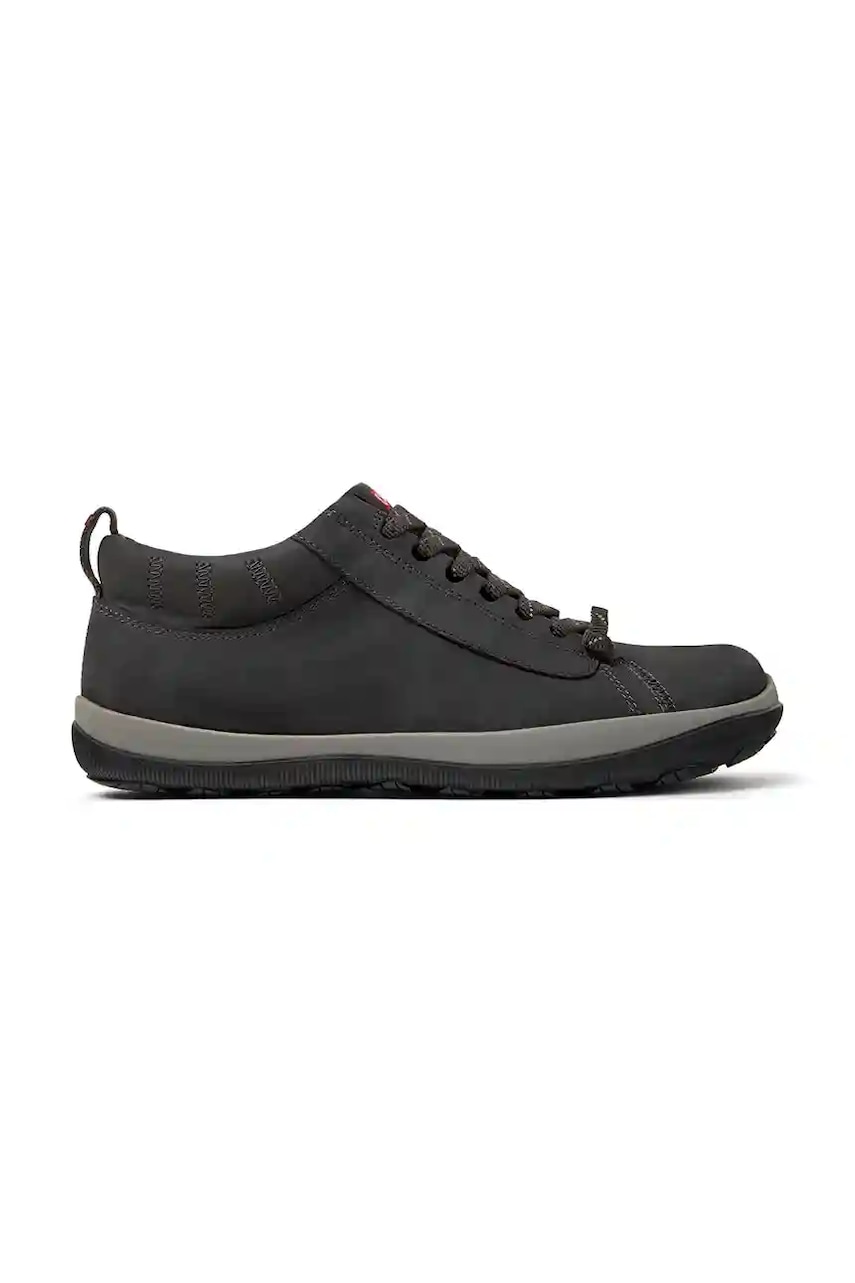 Camper sneakers din nubuc Peu Pista GM culoarea gri, K300285-044 Camper sneakers din nubuc Peu Pista GM culoarea gri, K300285-044
