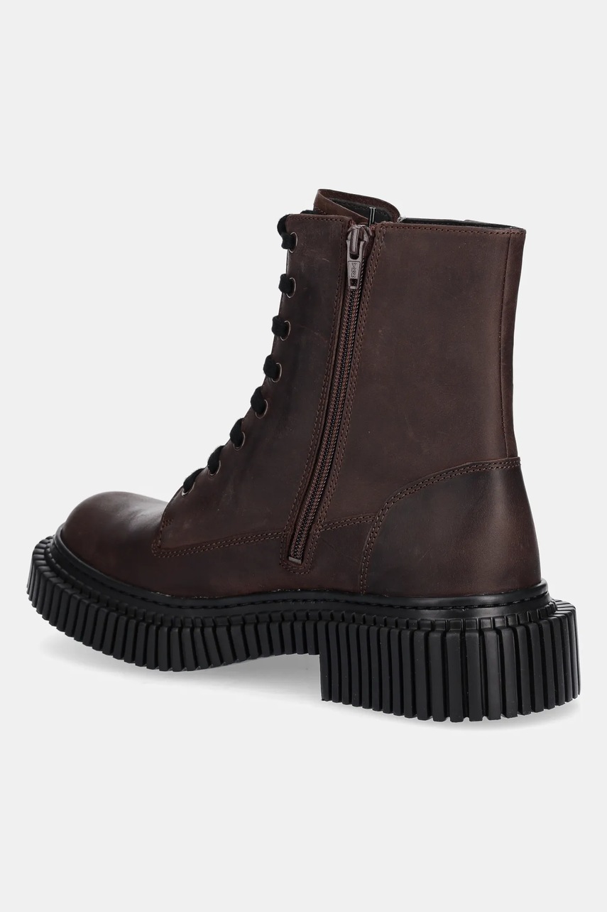 Δερμάτινα παπούτσια Camper Pix Berlin ανδρικά, χρώμα: καφέ, K300524-002 φωτογραφία