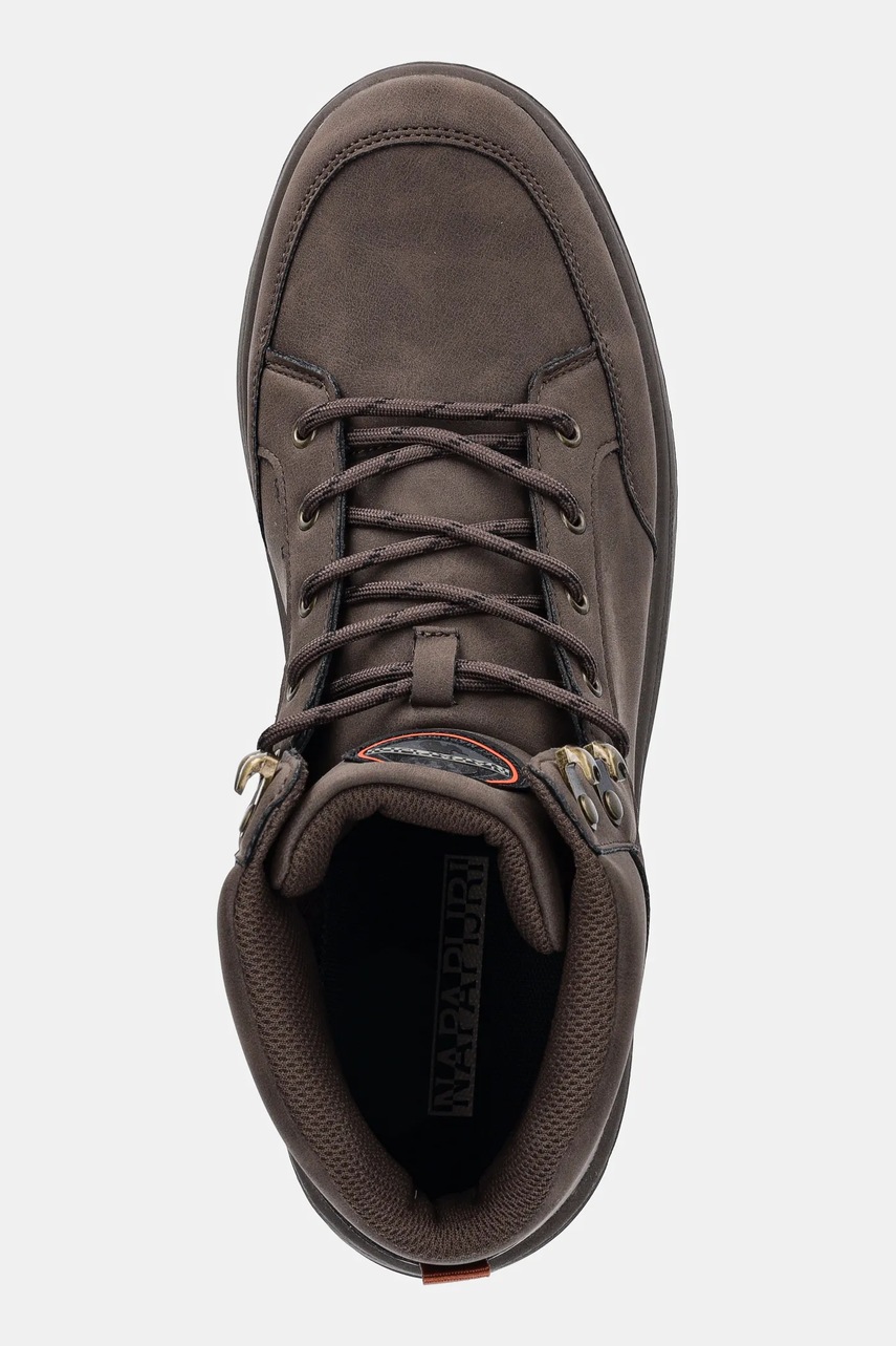 Παπούτσια Napapijri F4HERB01/SYN χρώμα: καφέ, NP0A4IJHCO WA1 φωτογραφία